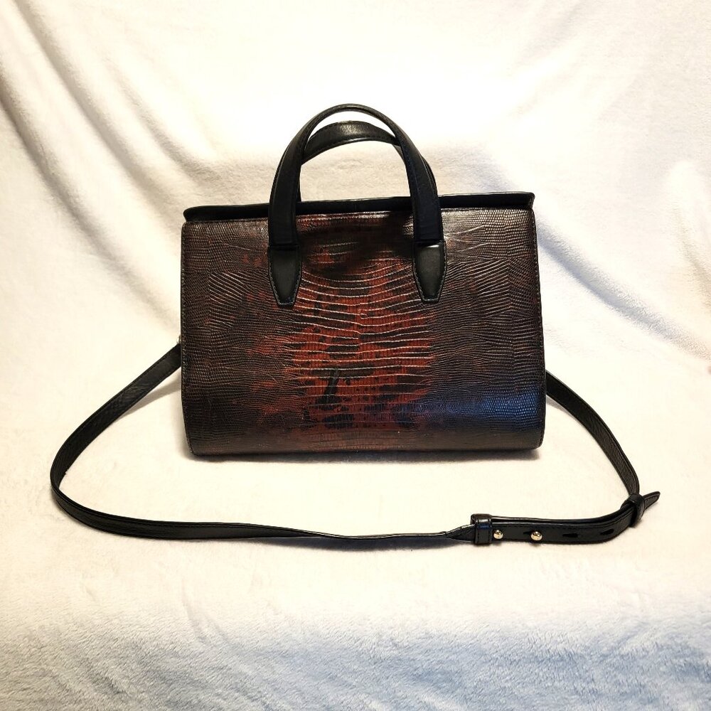 Alexander Wang Lizard Embossed Satchel Shoulder HandBag w/Dust Bag - Picture 3 of 16